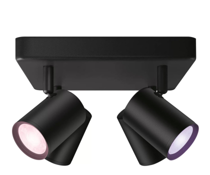 Inteligentne oświetlenie WiZ IMAGEO WiZ Spots 4x5W B 22-65K RGB SQ